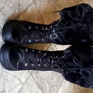 JBU Black Winter Boots SZ 8